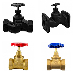 Клапаны (вентили) запорные